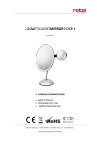 Notice ROTEL U552CH1 Mirroir