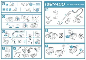 Notice TORNADO SUPERCYCLONE TOSC64EB Aspirateur