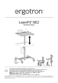 Notice Ergotron LEARNFIT SE2 Bureau
