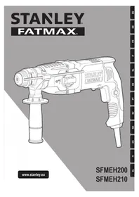 Notice STANLEY SFMEH200 Bohrmaschine