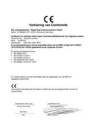 Notice LEVELONE DSK4001 Caméra de surveillance