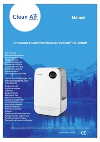 Notice Clean Air Optima CA606 Luchtbevochtiger