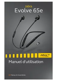 Notice JABRA EVOLVE 65E Casque