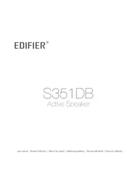 Notice EDIFIER S351DB Speaker
