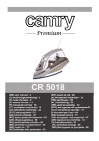 Notice CAMRY CR 5018 Triikraud