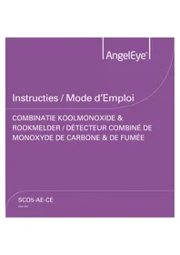 Notice ANGELEYE SCO5AECE Détecteur de fumée