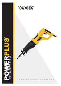 Notice PowerPlus POWX0397 Žaga