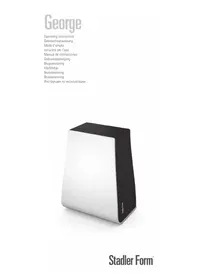 Notice STADLERFORM GEORGE Humidificateur