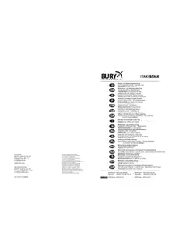 Notice Bury TAKE&TALK Kit d'encastrement