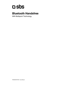 Notice SBS BLUETOOTH HANDSFREE Casque