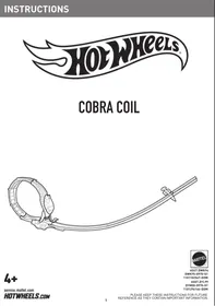 Notice MATTEL HOT WHEELS COBRA COIL Circuit jouet