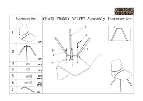 Notice Dutchbone FRANKY Selle