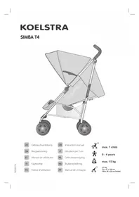 Notice Koelstra SIMBA T4 Poussette