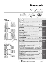 Notice PANASONIC S106MF2E5A Klimilo
