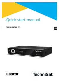 Notice TECHNISAT TECHNISTAR S6 Récepteur satellite