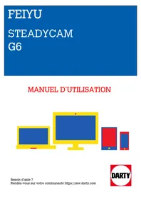 Notice FeiyuTech G6 Trépied