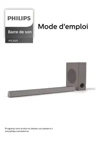 Notice PHILIPS HTL3325 Barre de son