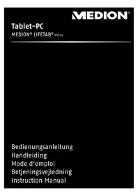 Notice MEDION LIFETAB P9514 Tablet