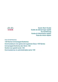 Notice CISCO SF100D16 Commutateur