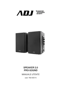 Notice Adj PROSOUND SPEAKER 2.0 Haut-parleur