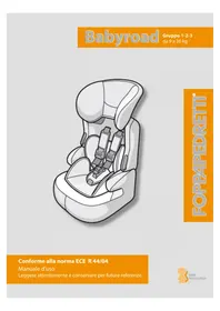 Notice Foppapedretti BABYROAD Kindersitz