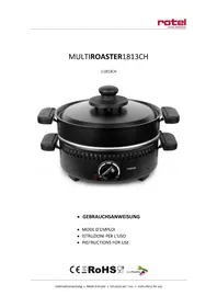 Notice ROTEL U1813CH Appareil multi-cuisson