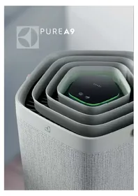 Notice ELECTROLUX PURE A9 PA91604GY Hava temizleyici