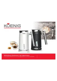 Notice KOENIG B02123 Mousseur à lait
