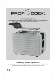 Notice PROFICOOK PCTAZ 1110 Toster