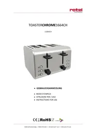 Notice ROTEL U1664CH Grille pain