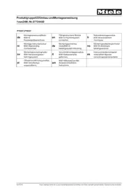 Notice MIELE BSK 16 Kasse