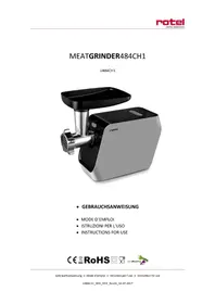 Notice ROTEL U484CH1 Mincer