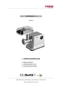 Notice ROTEL U485CH1 Mincer