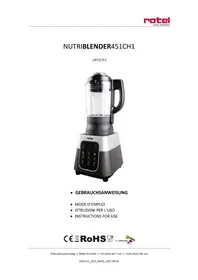 Notice ROTEL U451CH1 Blender
