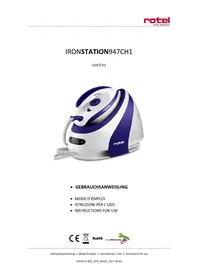 Notice ROTEL U947CH1 Fer à repasser