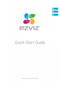 Notice EZVIZ X5S4W VCR