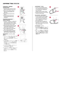 Notice MSR LIGHTNING TRAIL Chaussure de sport