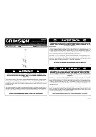 Notice Crimson C2K55V Support écran plat