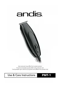 Notice Andis PMT1 Tondeuse à barbe