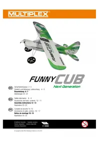 Notice MULTIPLEX FUNNYCUB Jouet radiocommandé