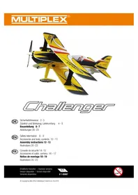 Notice MULTIPLEX CHALLENGER Jouet radiocommandé