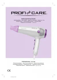 Notice ProfiCare PCHT 3020 Sèche cheveux