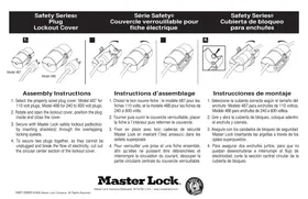 Notice Master Lock 488 Accessoire électrique