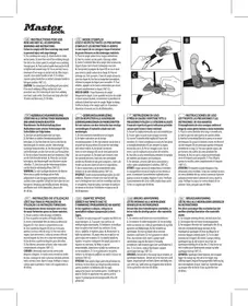 Notice Master Lock 4367 Cadenas