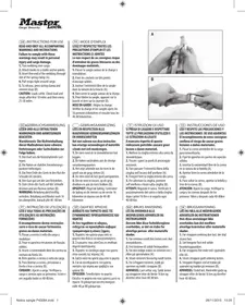 Notice Master Lock 3380 Accessoire de sécurité