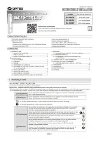 Notice OPTEX SL350QN Système d'alarme