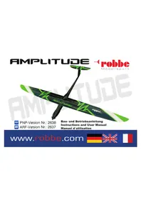Notice ROBBE AMPLITUDE ARF Jouet radiocommandé