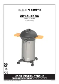 Notice CADAC CITI CHEF 50 Grill