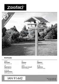 Notice ZOOFARI IAN 91442 Mangeoire à oiseaux