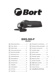 Notice Bort BWS500P Kvarn